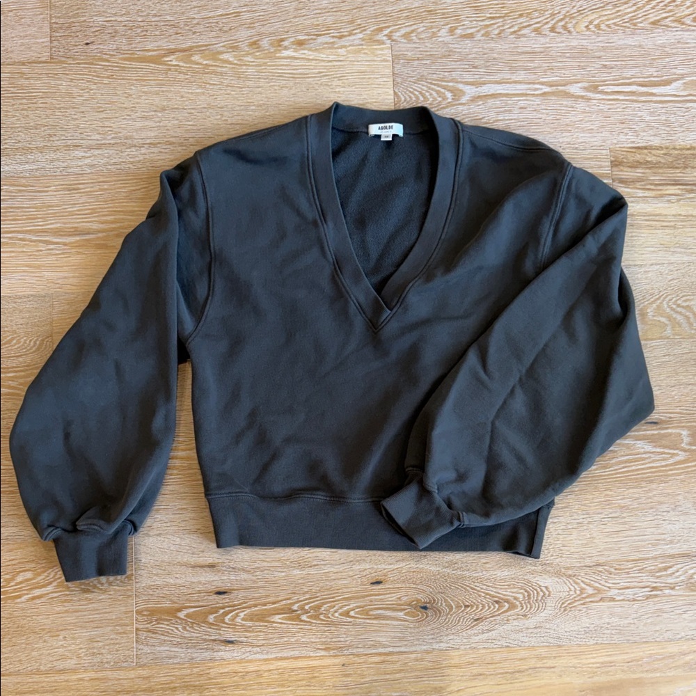 Agolde v-neck sweatshirt